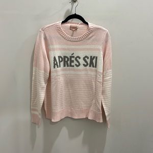 NWT apres ski sweater